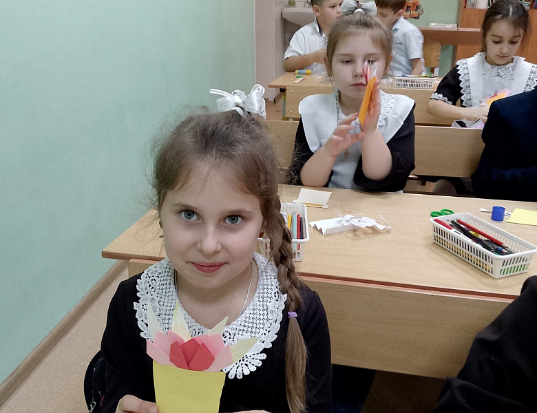 Букет в горшочке для мамы