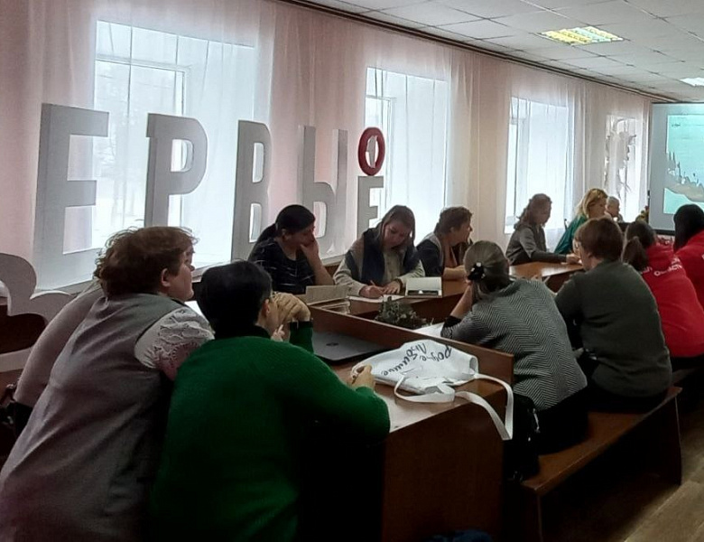 Семинар для организаторов волонтерского движения в общеобразовательных организациях Корочанского района.