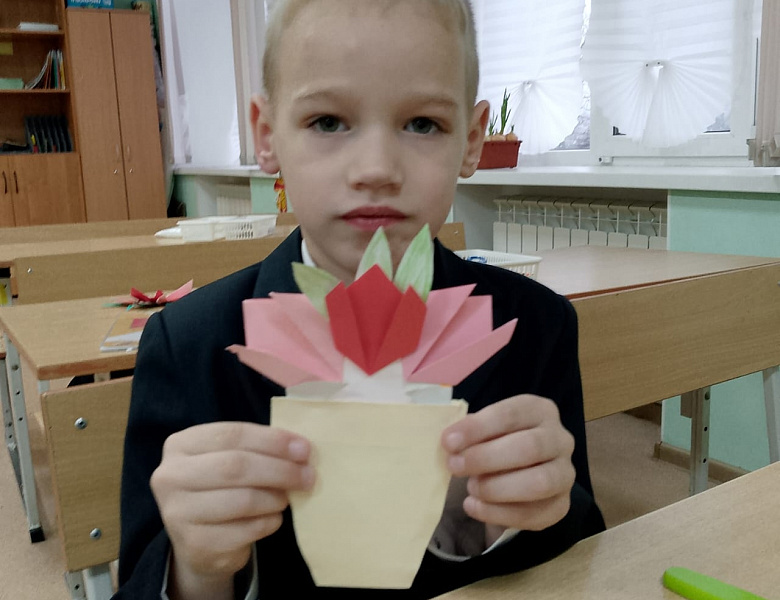 Букет в горшочке для мамы