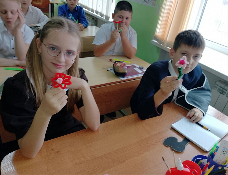 Цветы для мамы.